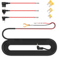 Carpuride car charger cable kit with 3 different types of dual slot fuse holder
