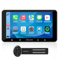 CARPURIDE W708 Wireless Portable Car Stereo with Steering Wheel Control