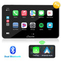 701 Pro touch screen car radio with dual bluetooth support carplay & android auto