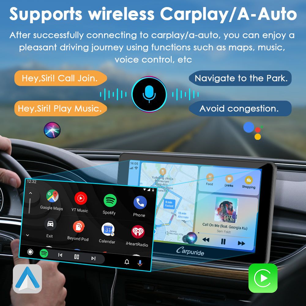 car radio touch screen support wireless carplay/A-Auto