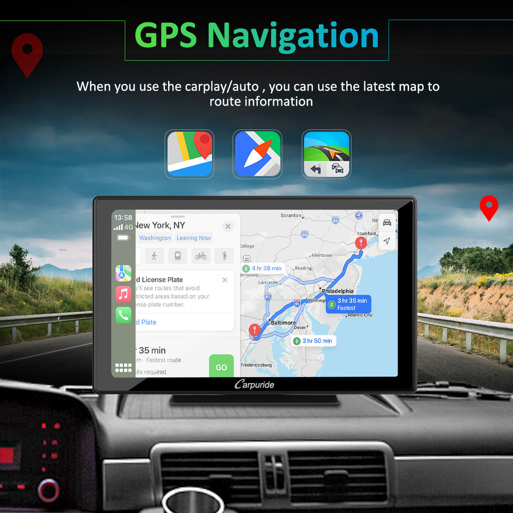 gps for cars allow you use the latest map to route information