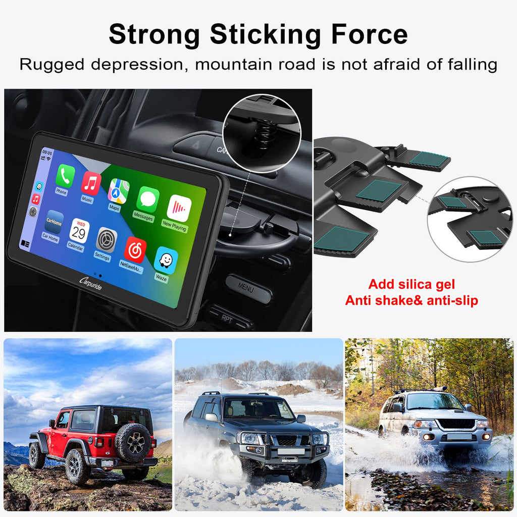 add silica gel, anti shake and anti-slip, strong sticking force