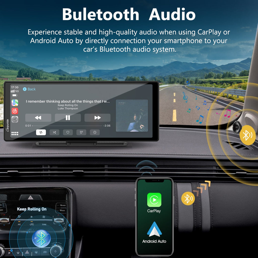 bluetooth radio system for car make you experience stable and high-quality audio
