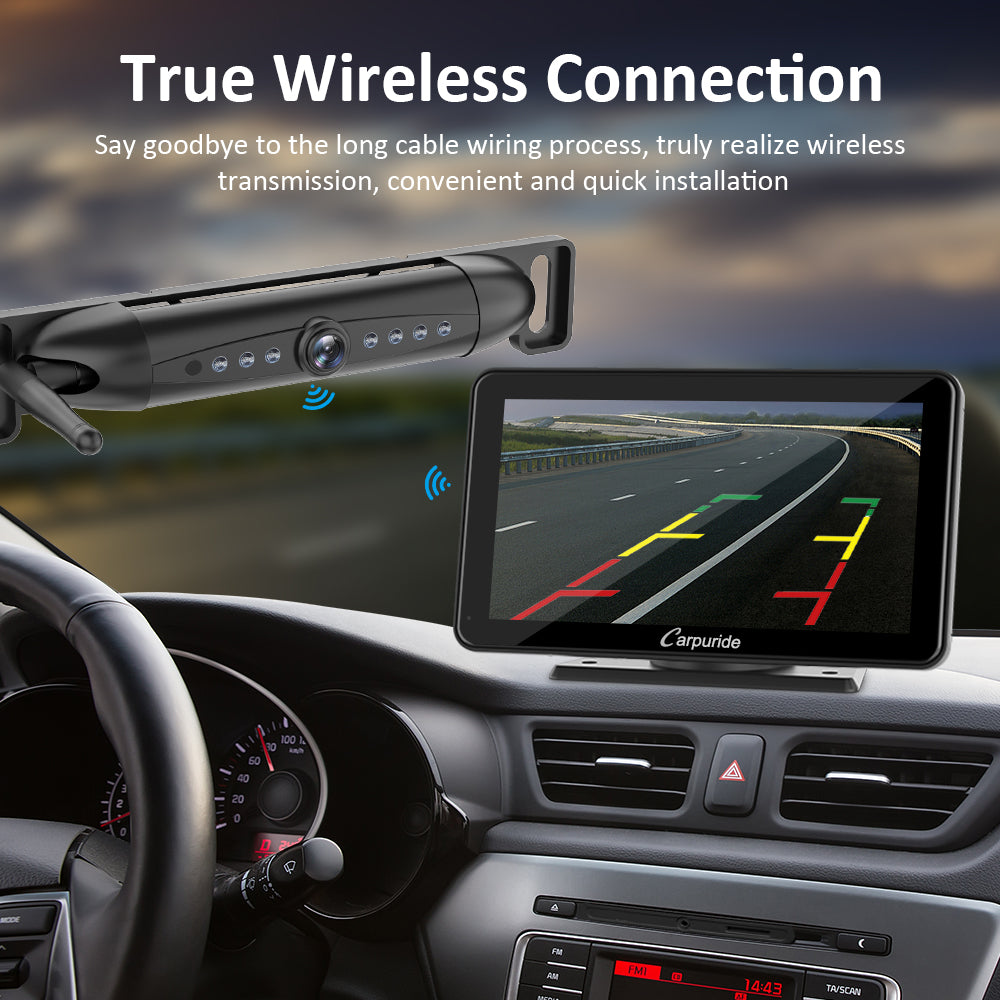 wireless dash cameras for cars, wireless tranismission, convenient and quick installation