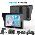 Carpuride W602S Pro 6-inch motorcycle CarPlay with BM05 plug-and-play bracket