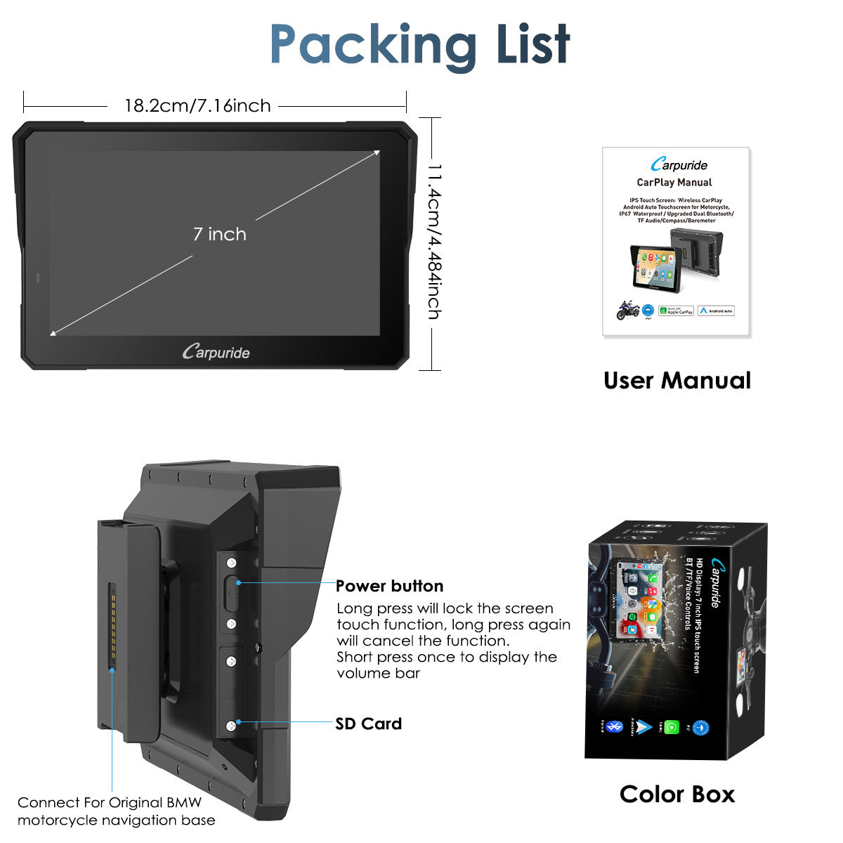 W702BS Complete Package Contents and Accessories