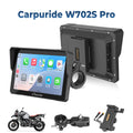 Carpuride W702S Pro/W502S Pro | Universal Motorcycle CarPlay with Optional TPMS & Plug-and-Play BM05 Bracket