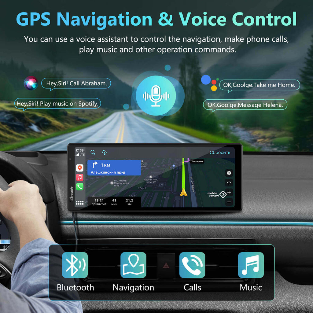 Carpuride W903S Best Car Audio Touch Screen With DVR