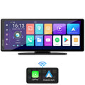 CARPURIDE W903 Plus Portable Wireless Car Stereo, Support Install Apps, with External GPS Antenna