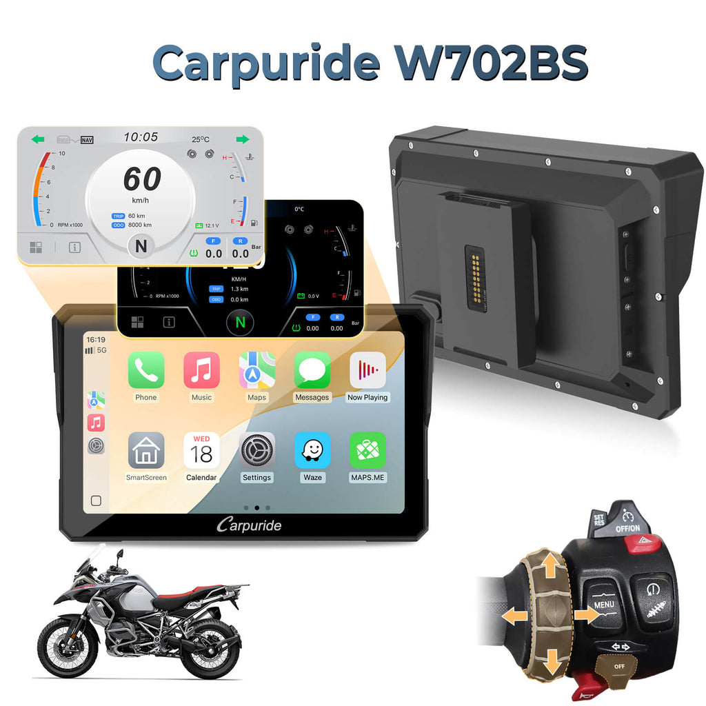 Carpuride W702BS 7-inch BMW CarPlay System