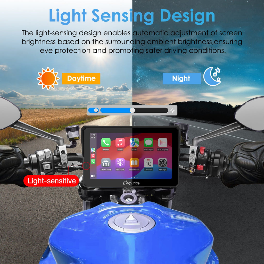 automatically adjust screen brightness based on surrounding ambient brightness

