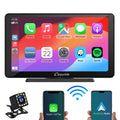 c3 radio for car touch screen with backup camera support carplay & android auto